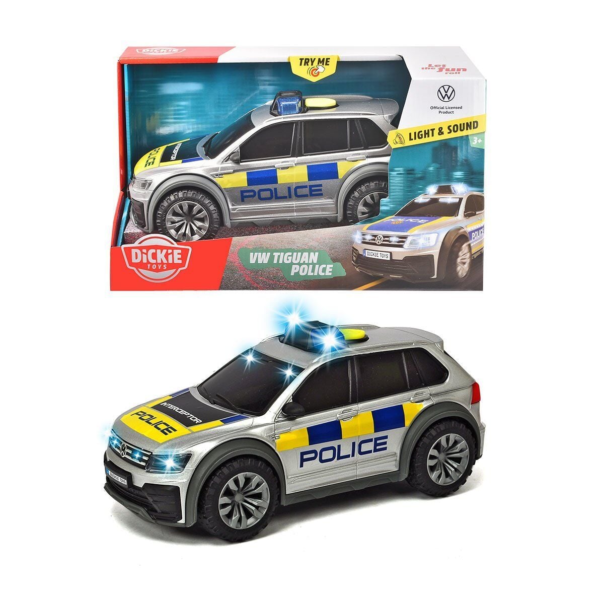 203714013038 Sesli Ve Işıklı Uluslararası Polis Arabası-Dickie