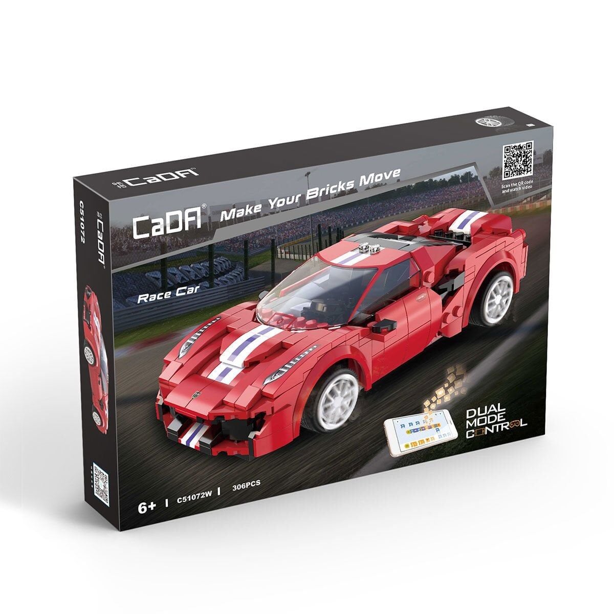 C51072W Cada Race Car Blok Seti 306 Parça-Vagonlife