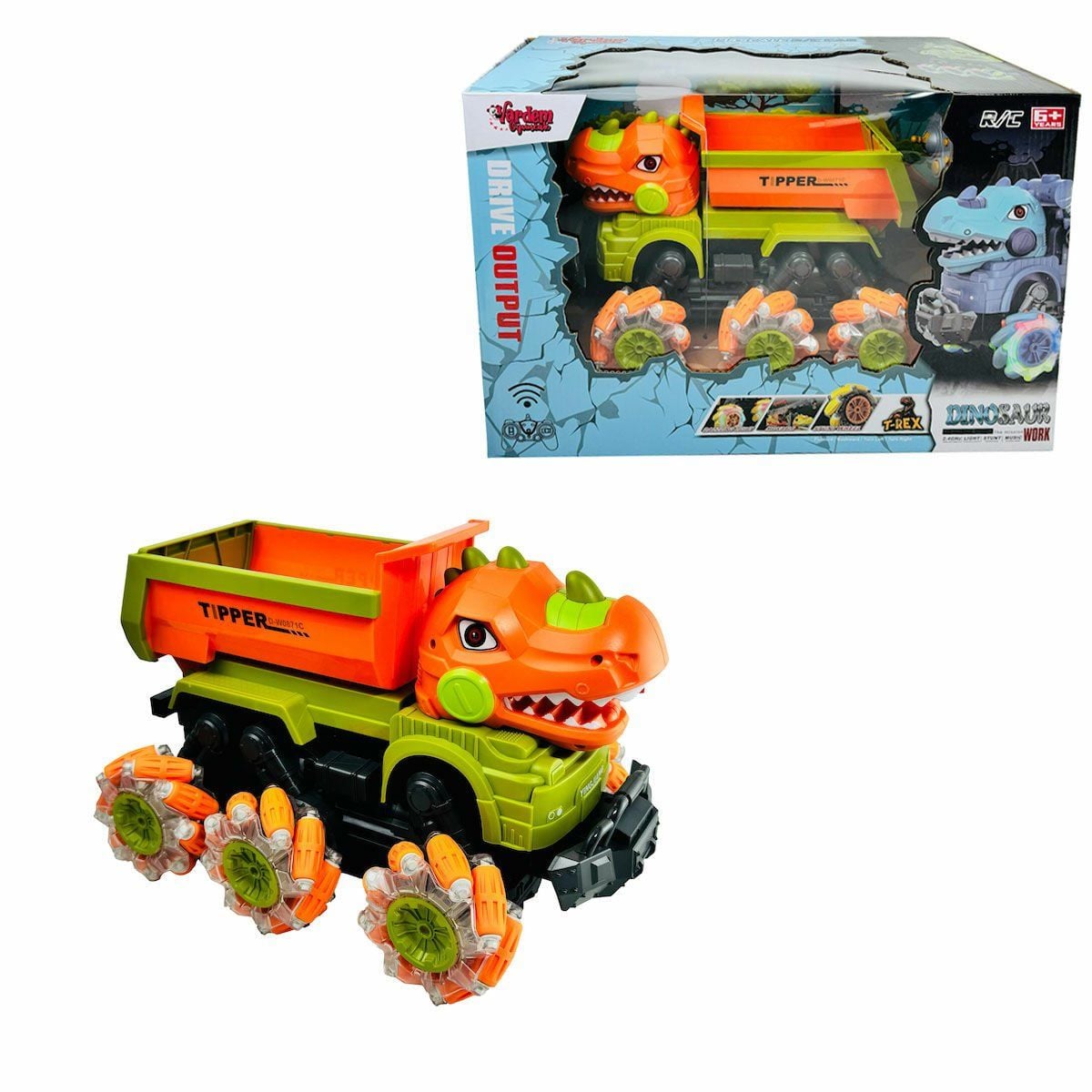Yj-078-4 Kumandalı Sesli Ve Işıklı Dinazor-Vardem