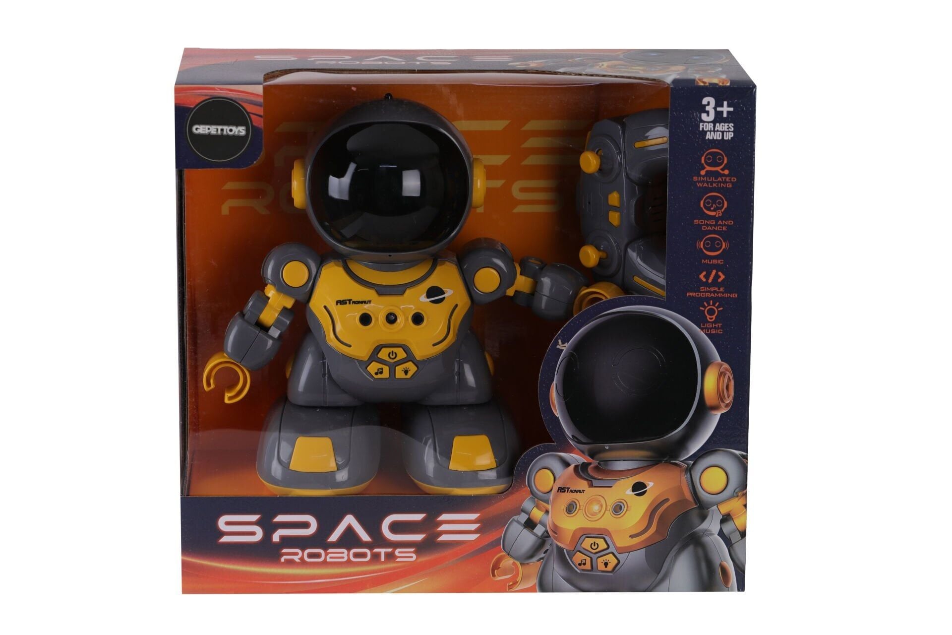 606-47 Uzaktan Kumandali Sevi̇mli̇ Astronot Robot
