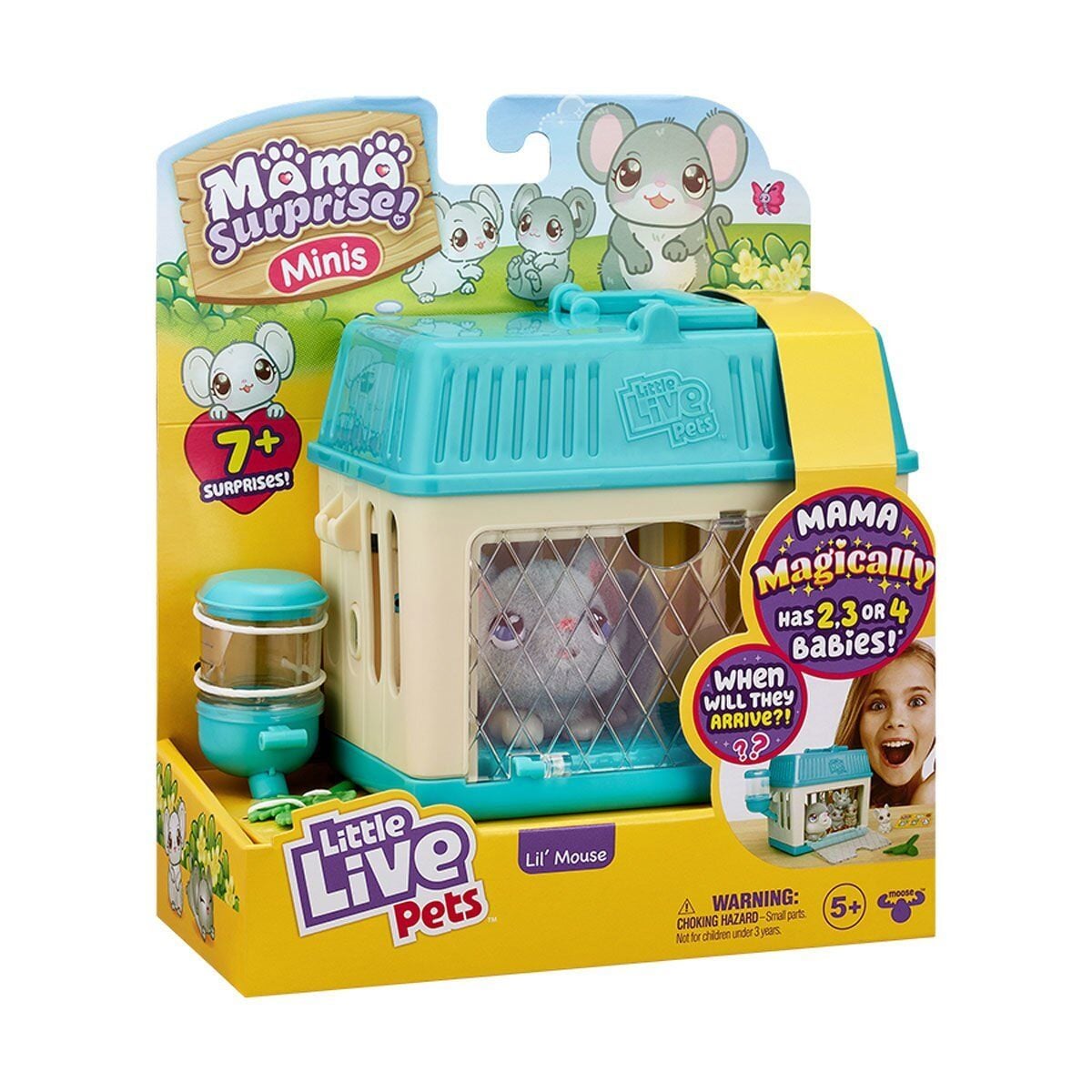 Lp301100 Little Live Pets Anne Fare Ve Yavruları Oyun Seti- 26510