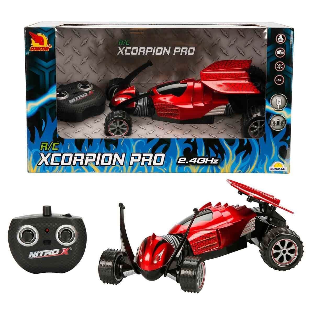 S00021011-Sun-Pmd-Snc-R/C Akrobat Xcorpion Pro 2.4Ghz.işikli