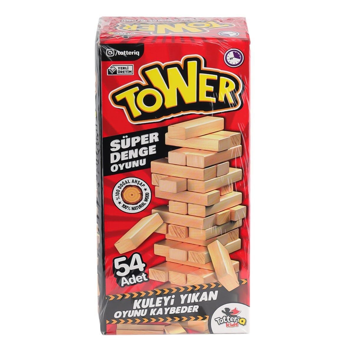 7314 Tower Denge Oyunu 54 Parça-Totteriq