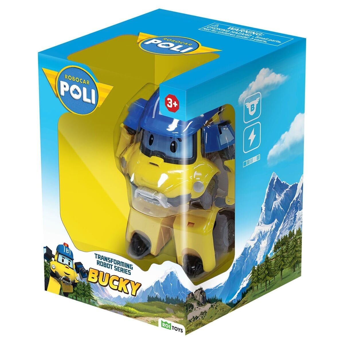 Poli Mrt-0655 Robocar Transforming Robot Figür Bucky