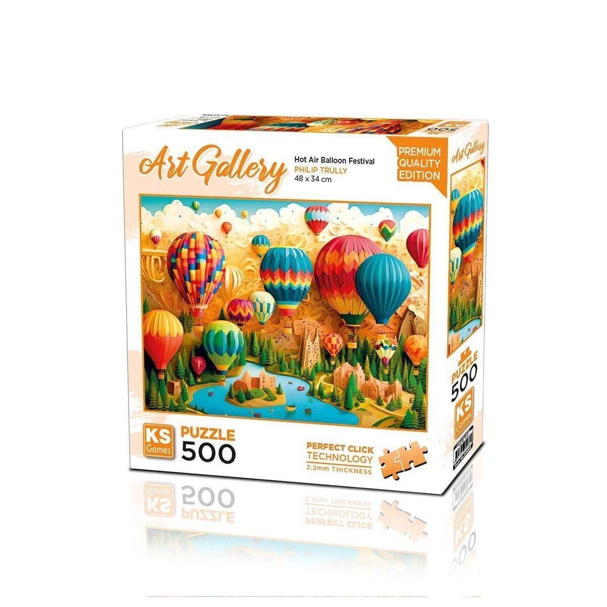 20086 Puzzle 500 Hot Ai̇r Balloon Festi̇val