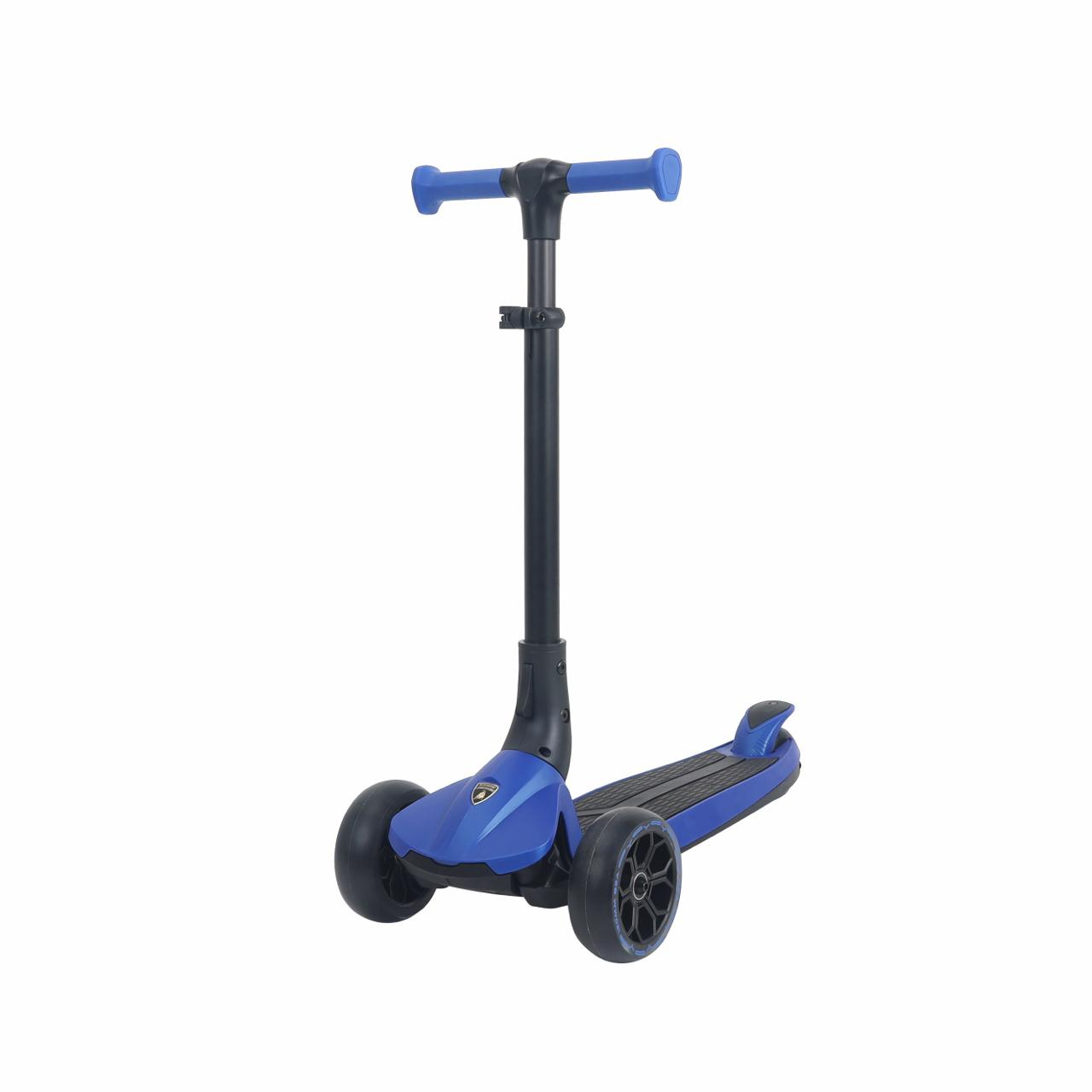 L1-B Lamborghi̇ni̇ Li̇sansli Işikli Scooter Mavi̇