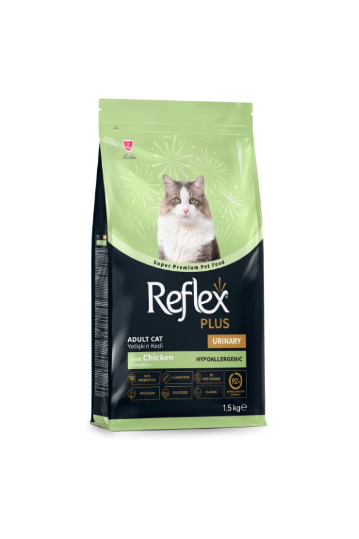 Tavuklu Yetişkin Kedi Maması 1,5Kg. Üriner Sistem Destekli