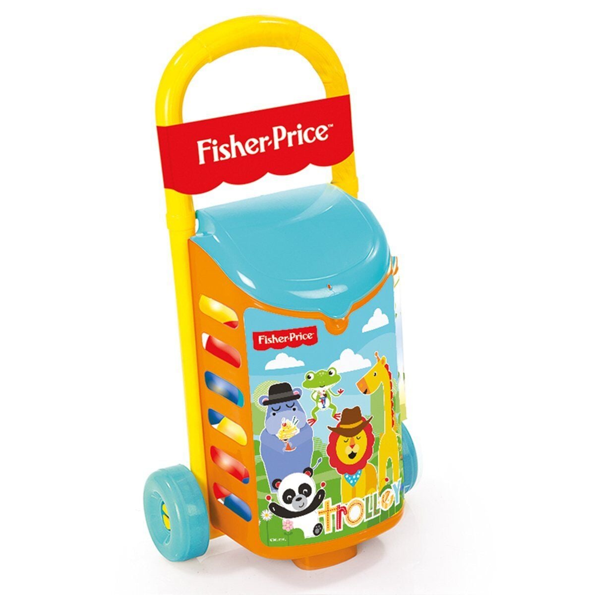 1814 Fisher Price Cek Cek Araba Ve Toplar