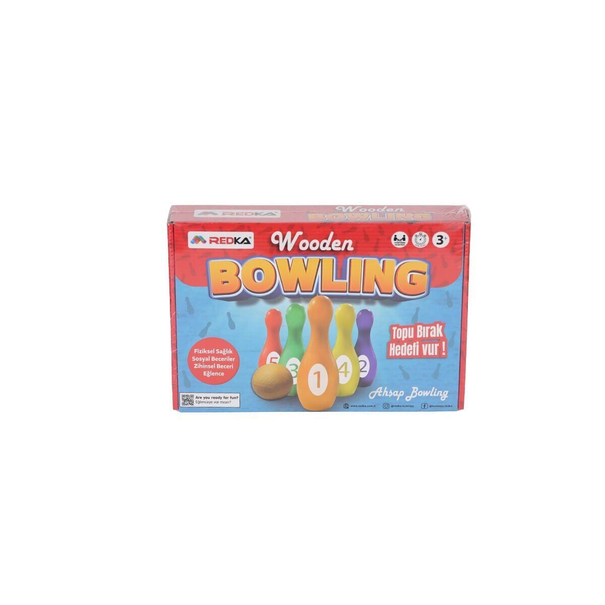 5821-Wooden Bowling