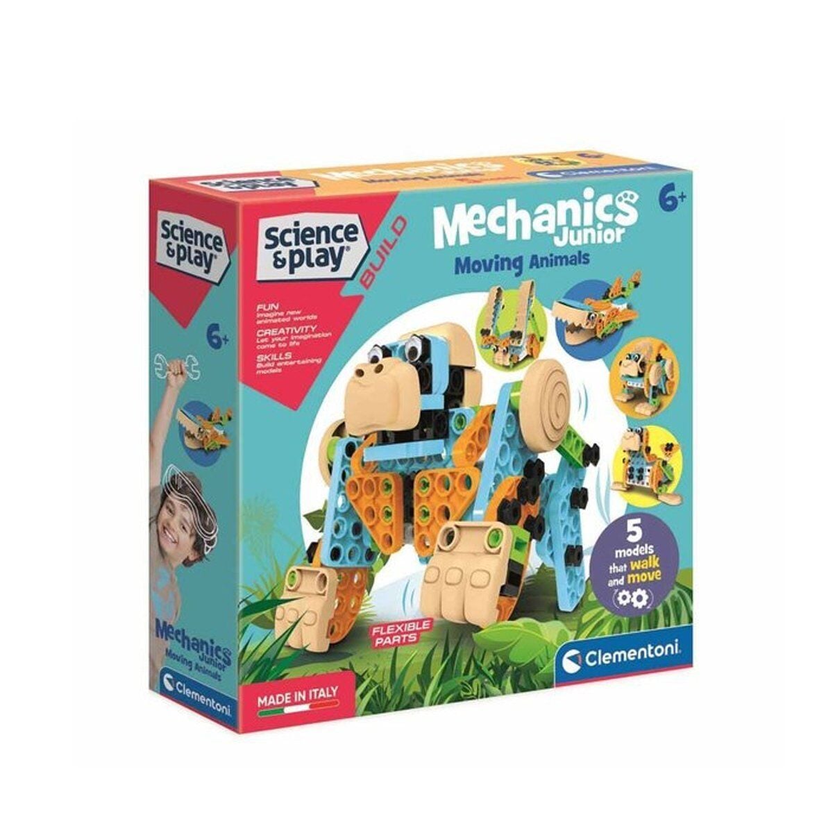 75060Tr Mechanics Junior- Hareketli Hayvanlar +6 Yaş