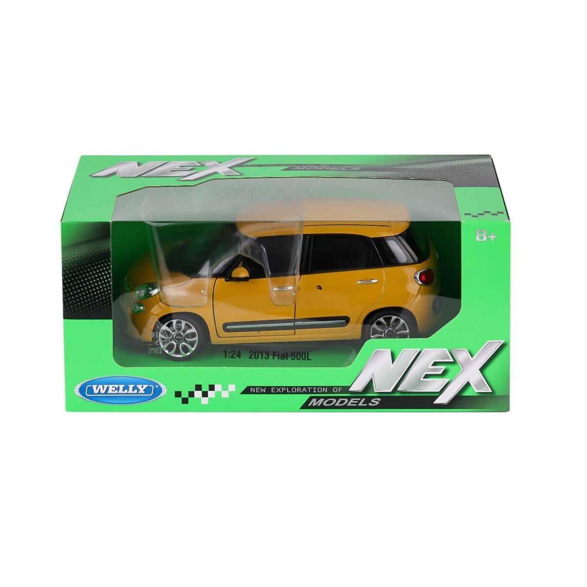 24038 Welly Fiat 500L 1:24-Karsan Oyuncak