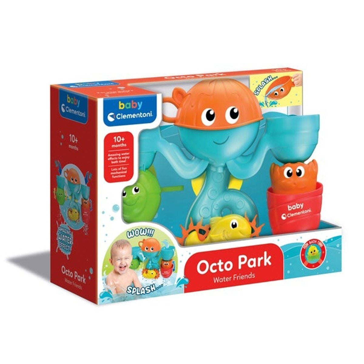 17458 Eğlenceli Arkadaşlar Su Parkı Banyo Oyuncağı, Baby, +6 Ay