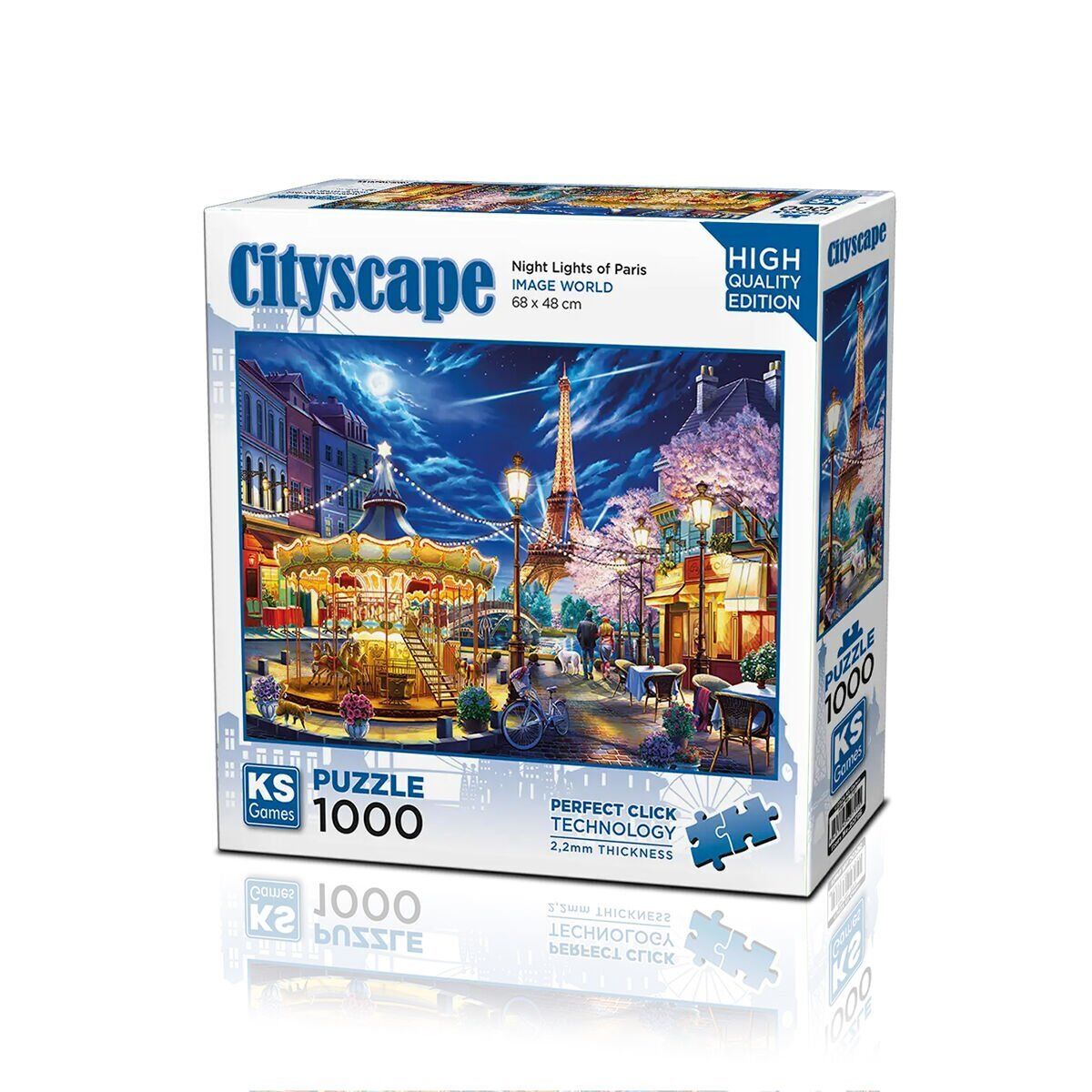 20795 Puzzle 1000 Ni̇ghet Li̇hgt Of Pari̇s