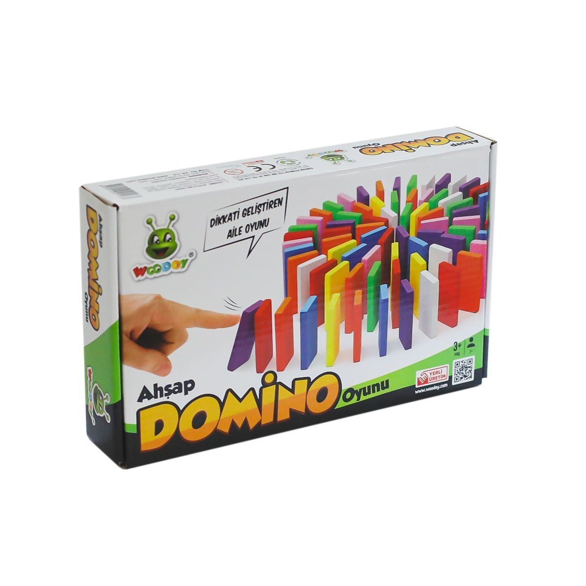 Kr116 Ahşap Domino Oyunu-Karsan Oyuncak