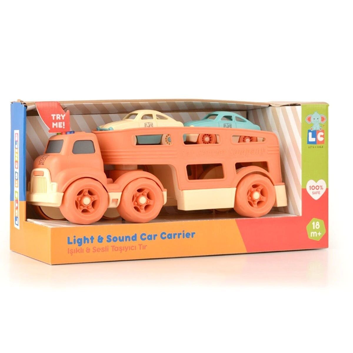 Lc-31022 Işikli Ve Sesli̇ Taşiyici Tir 3 Parça