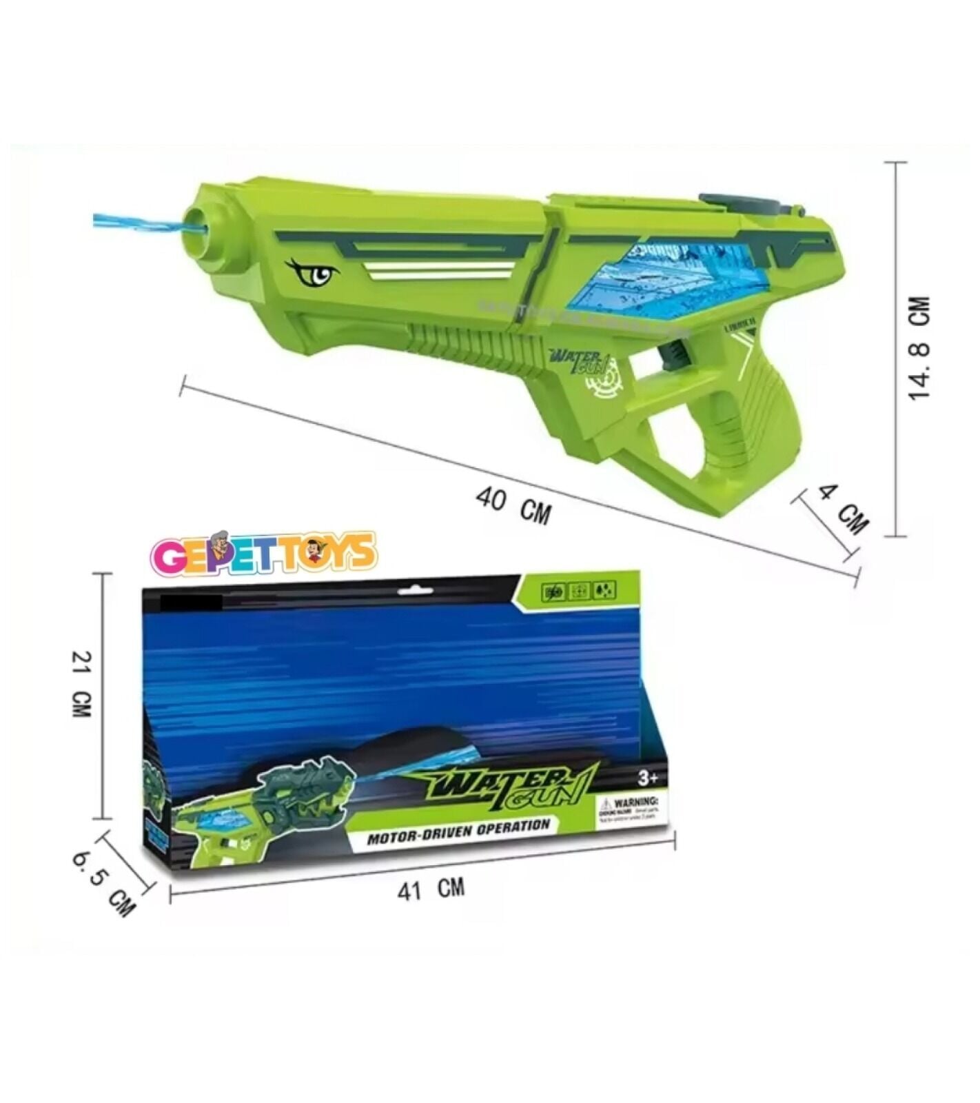 2303 Elektrikli Su Tabancası-Gepettoys