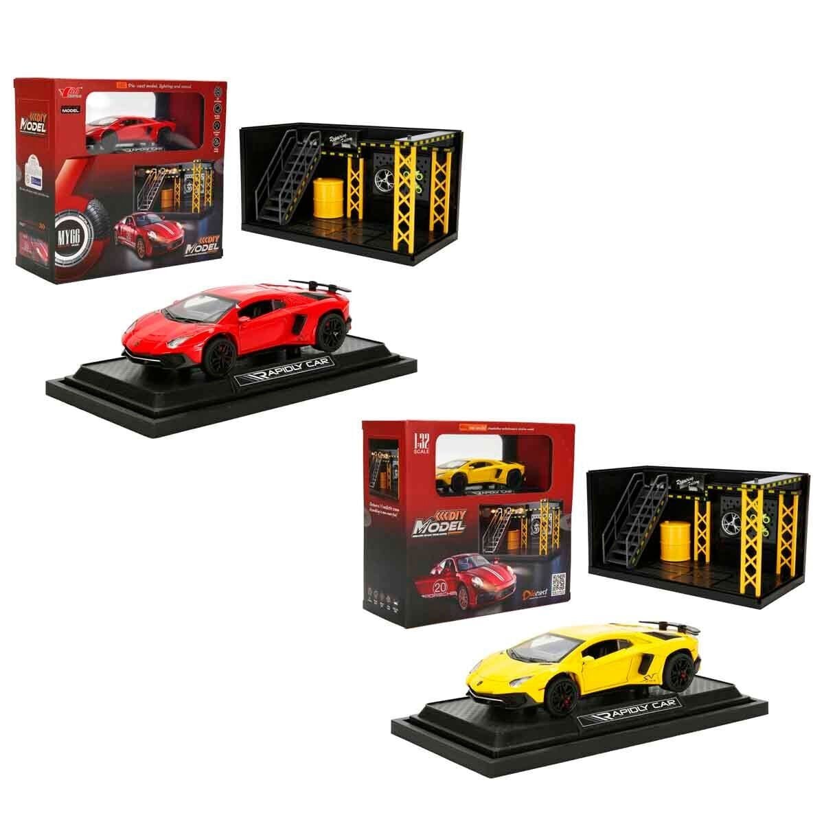 5843 Sun-Myg-Araba 1 32 Lamborghini Lp750-Sv Pb Ses Işik 2R