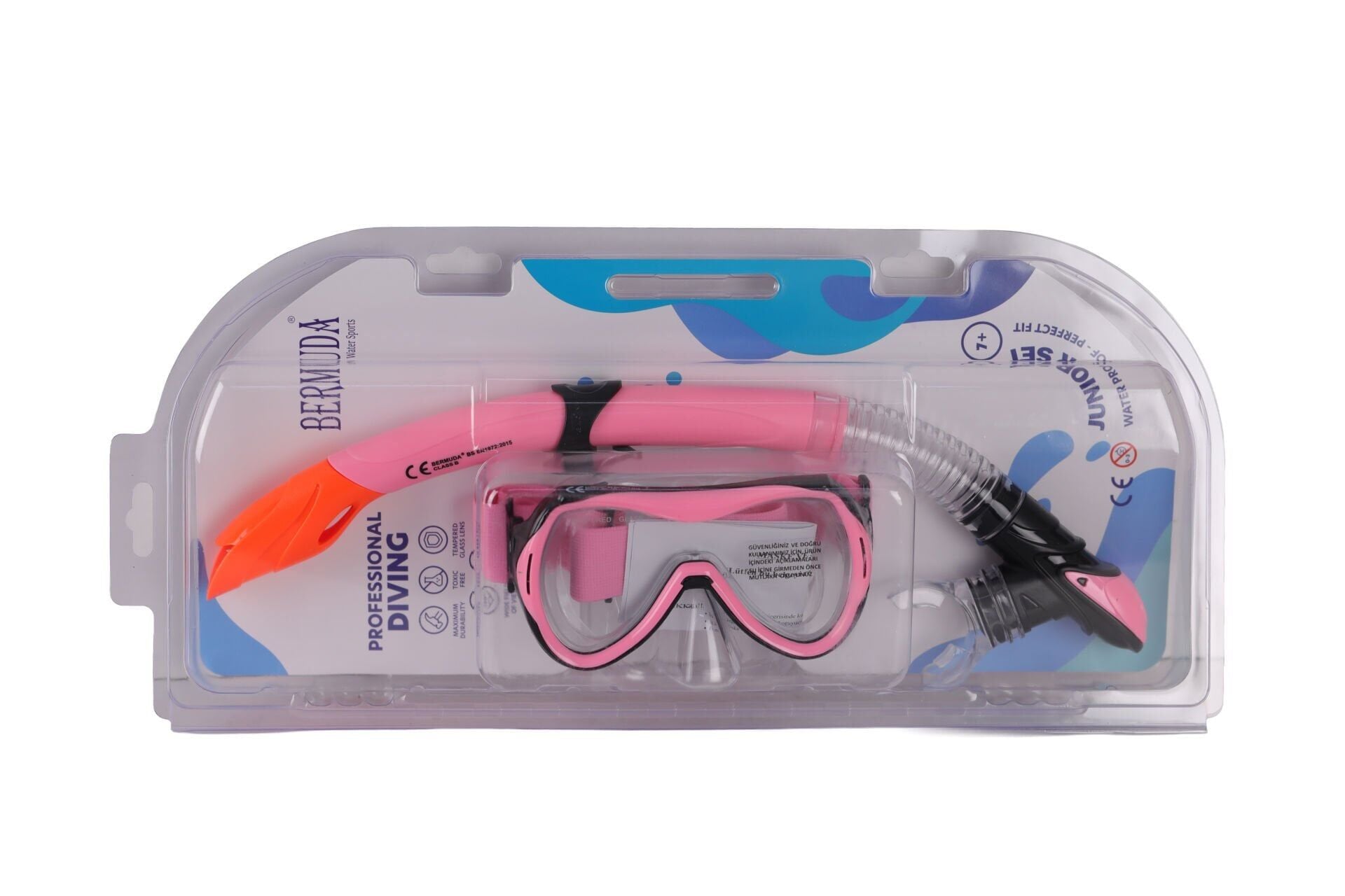 701-56 Maske Snork Si̇li̇kon Set Temp İç Box 6