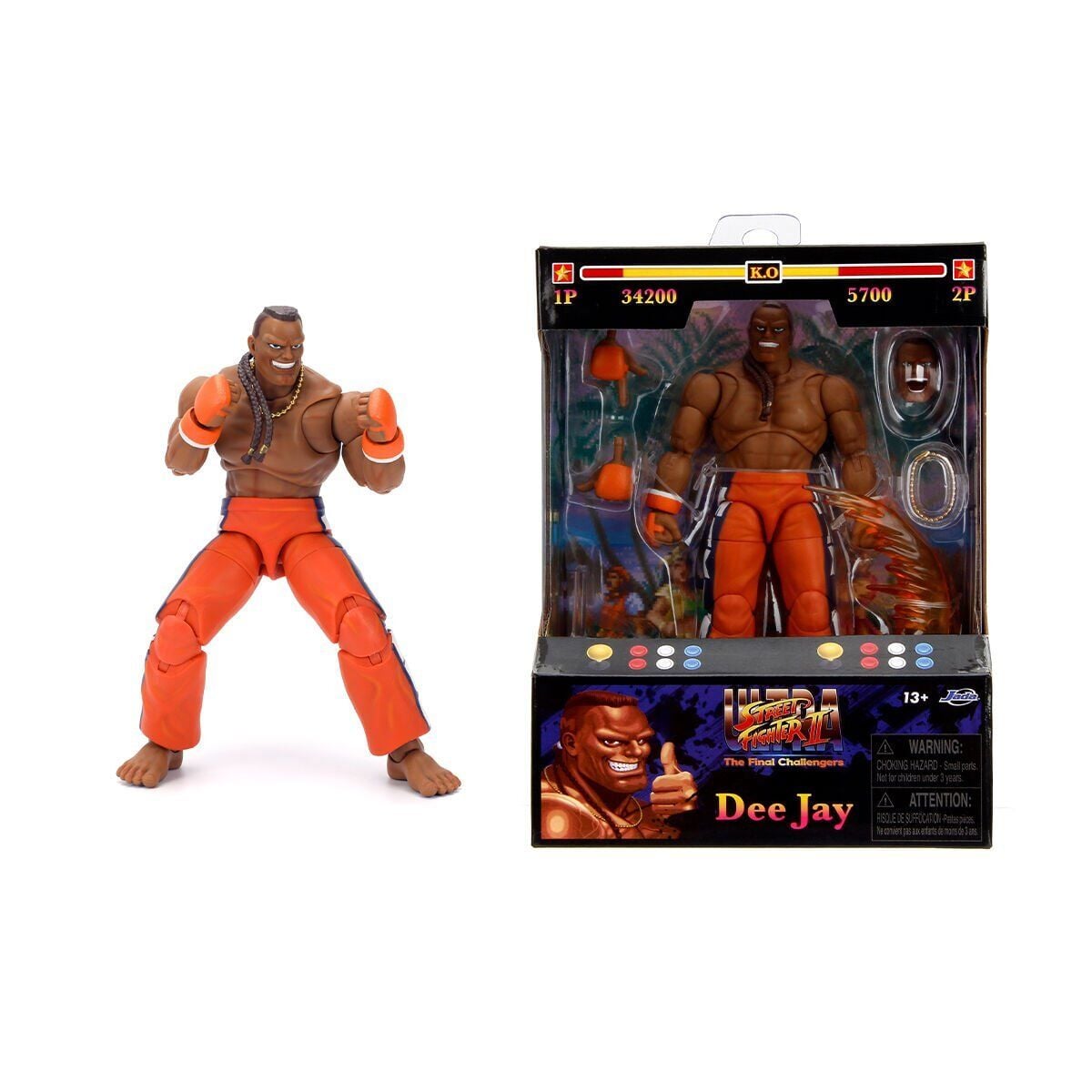 253252034 Jada Street Fighter Ii Dee Jay 6 Figür