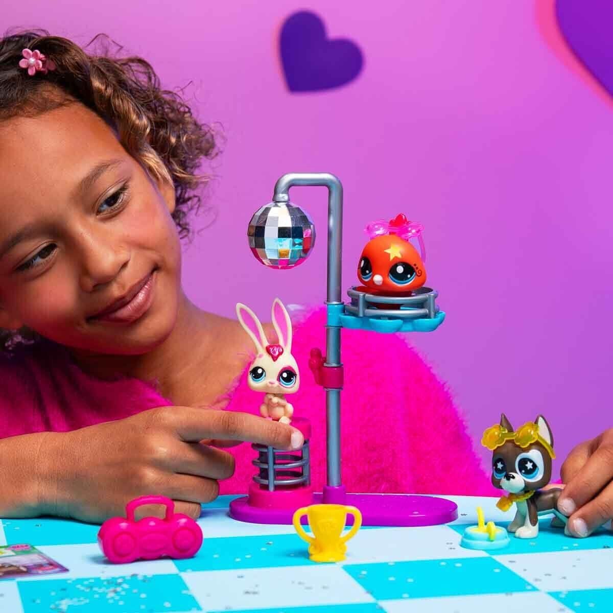 6377 Sun- Li̇ttlest Petshop Mi̇ni̇şler Disco Ni̇ght Oyun Seti̇