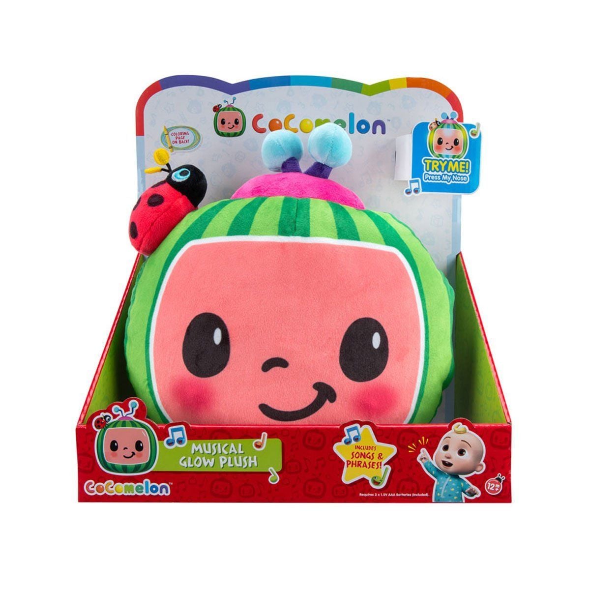 Ccm45000 Cocomelon Parlayan Karpuz Pelüş- Cmi0012