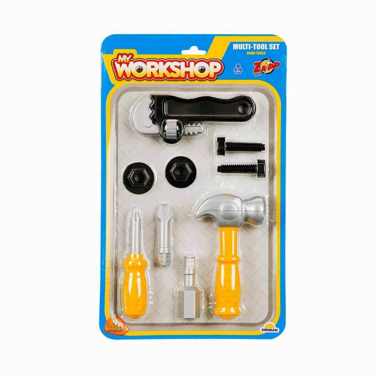 3719 Zapp Toys My Workshop Tamir Seti 9 Parça-Sunman