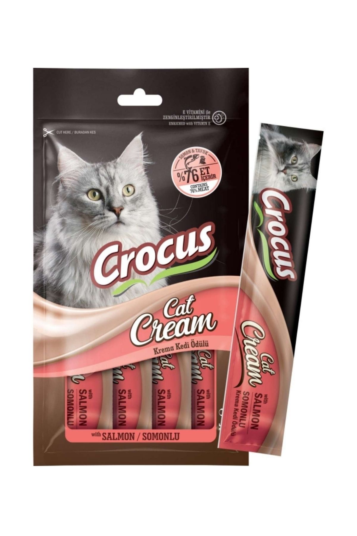 Somonlu Kedi Krema Kedi Ödülü 4X15Gr