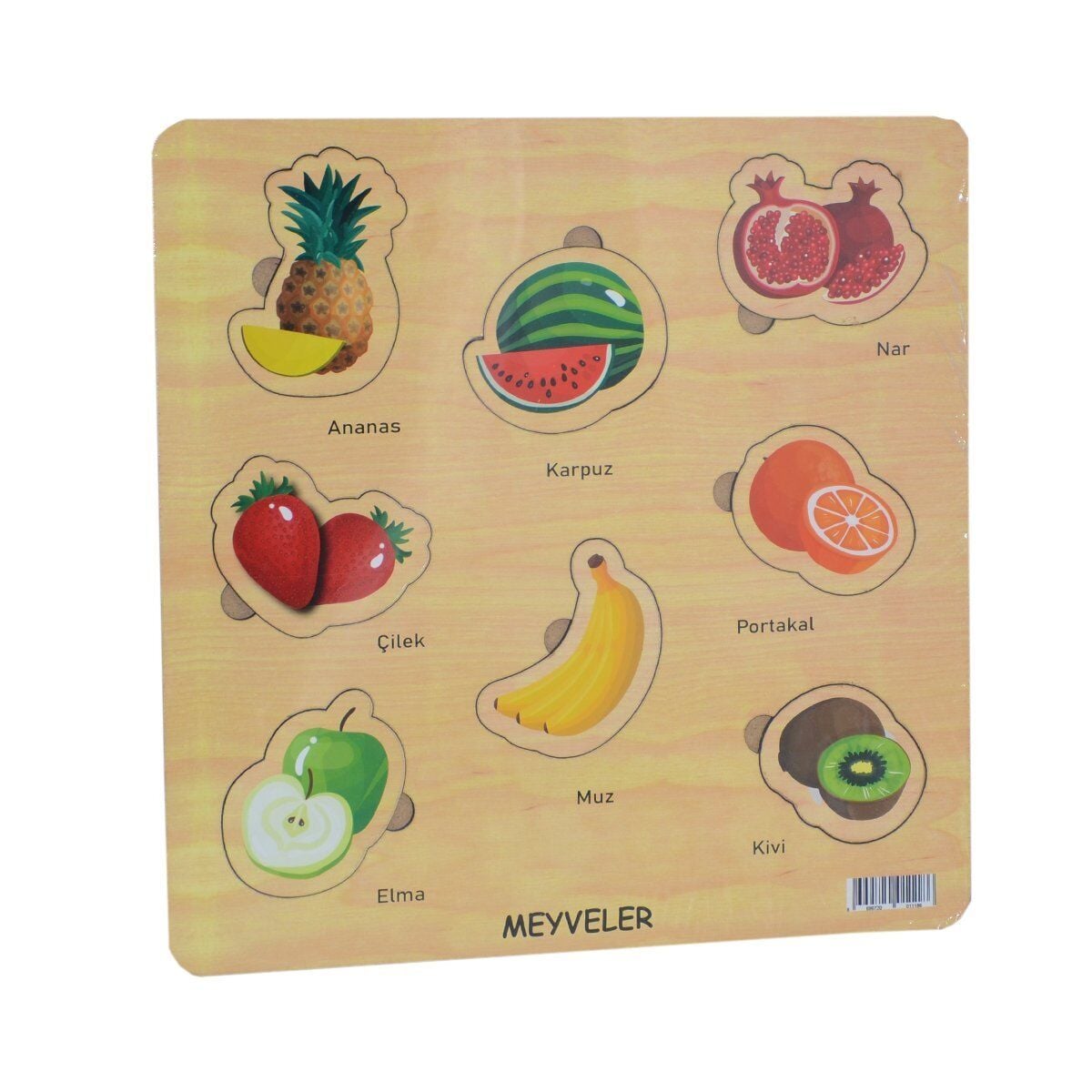Cc Oyuncak, Memo 32X32 Eğitici Şekiller- 6 Assorti