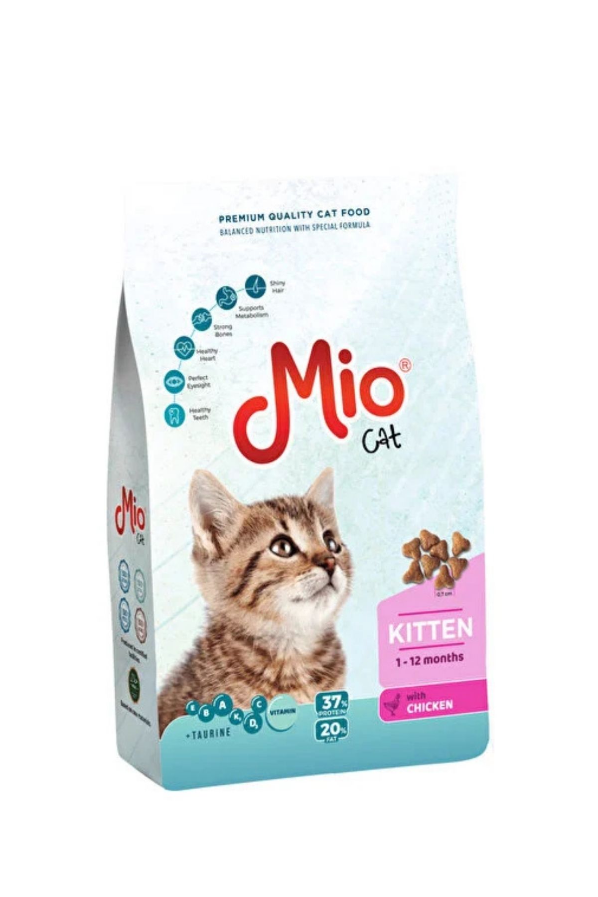 Tüy Yumağı Önleyici Yetişkin Tavuk Eti Kedi Maması 1Kg