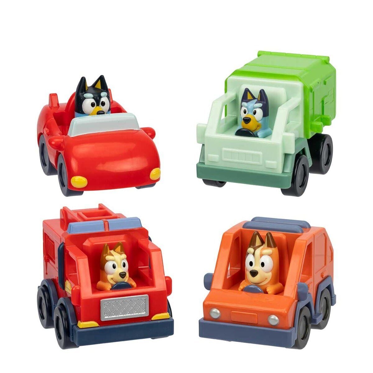 Bluey 18066 Bluey Figürlü Mini Araçlar- Asorti(,.)
