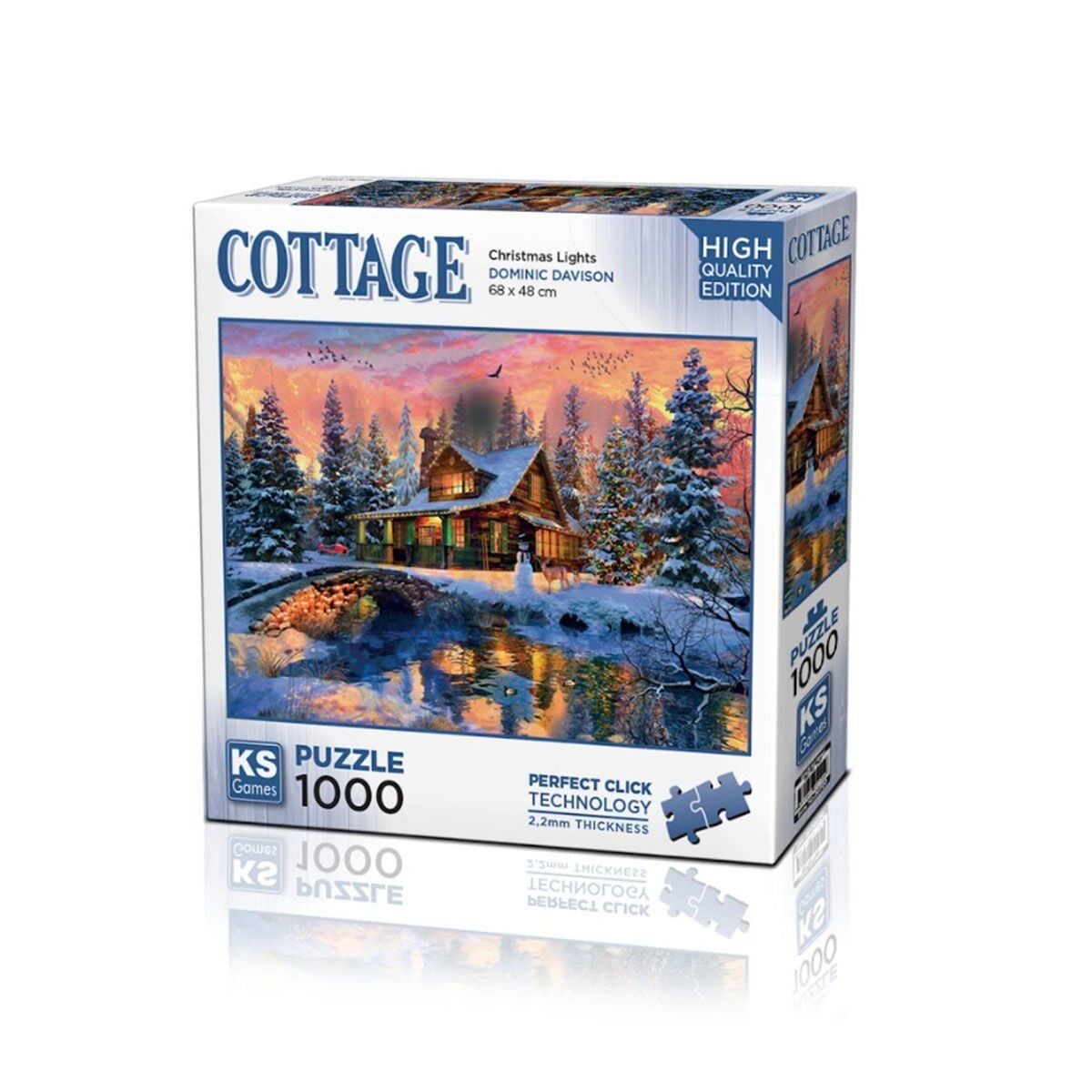 20720 Christmas Lights 1000 Parça Puzzle-Ks Puzzle
