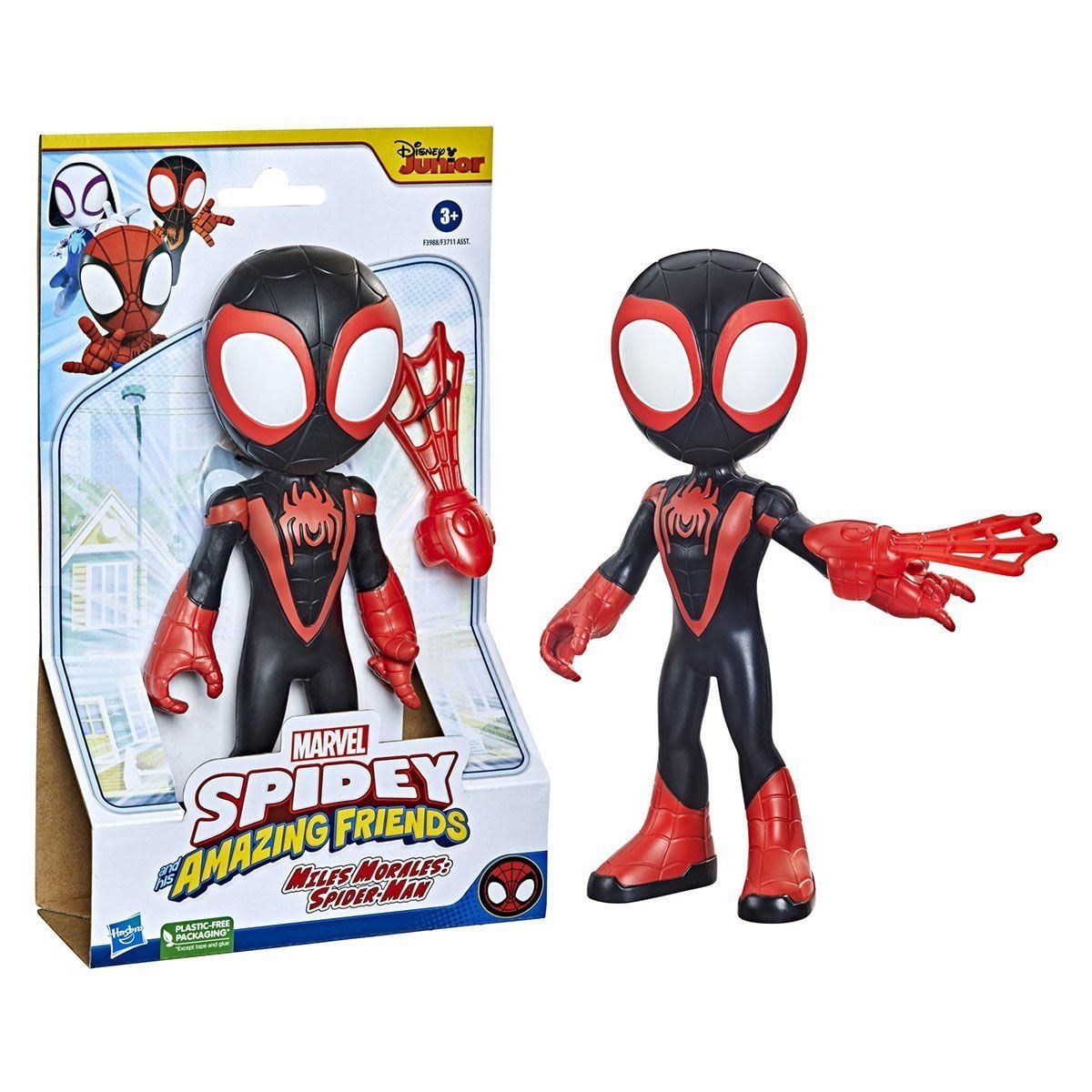 F3988 Spidey Ve İnanılmaz Arkadaşları- Dev Figür Miles Morales +3 Yaş