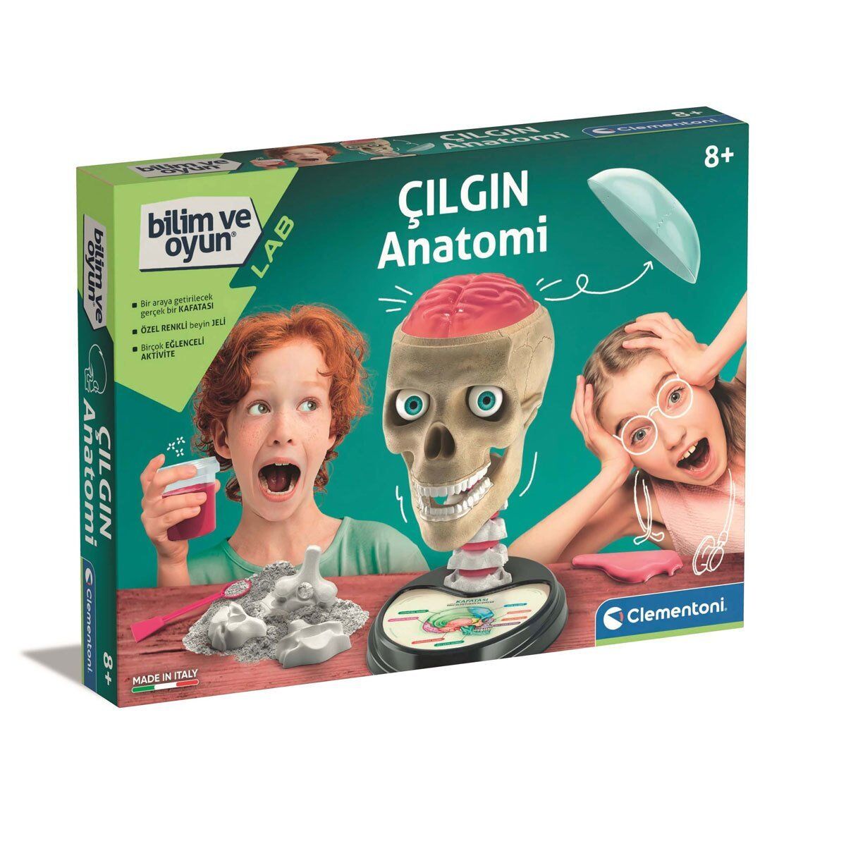 64322 Bilim Ve Oyun- Çılgın Anatomi +7 Yaş
