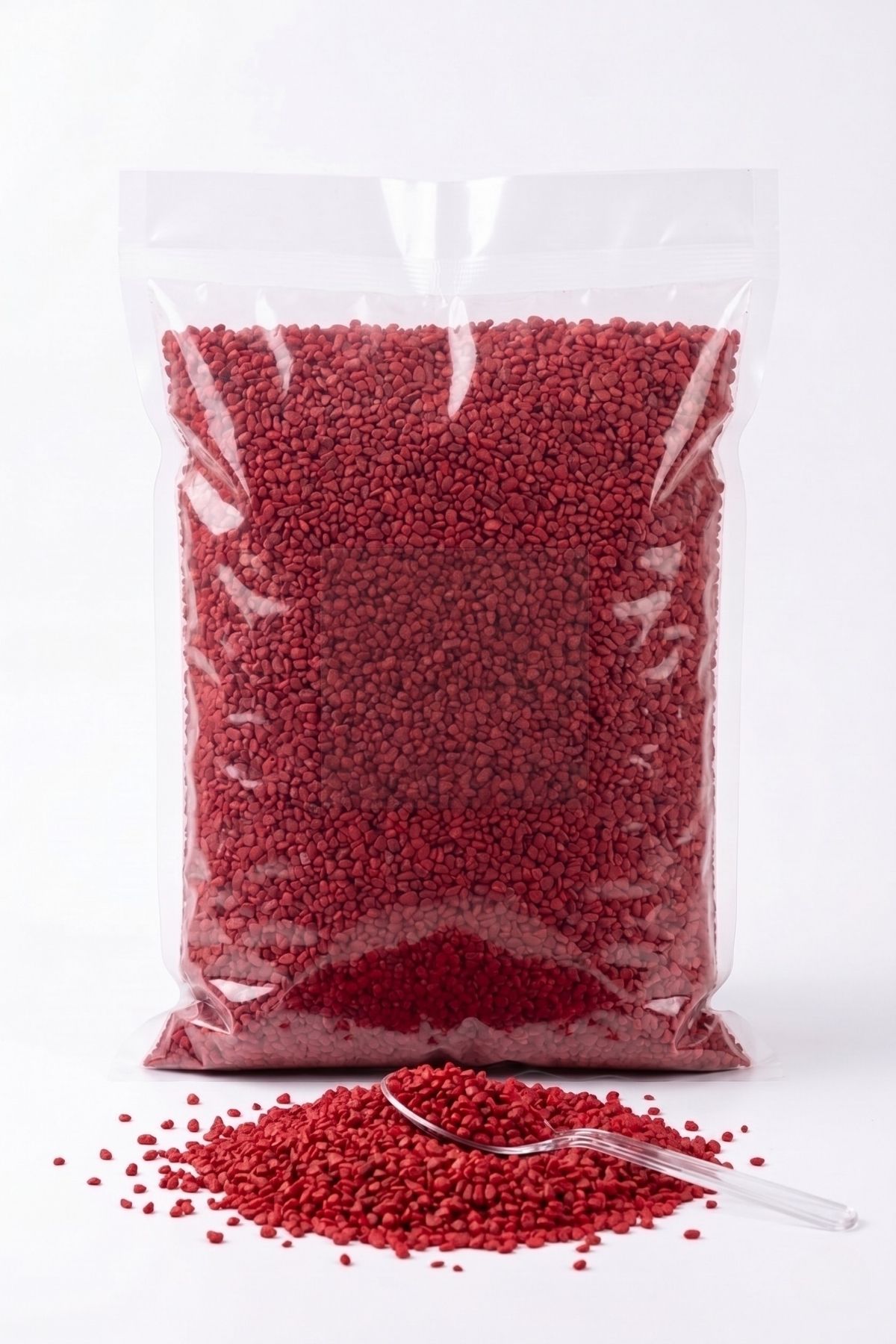 Akvaryum İnce Çakıl Kırmızı 10Kg