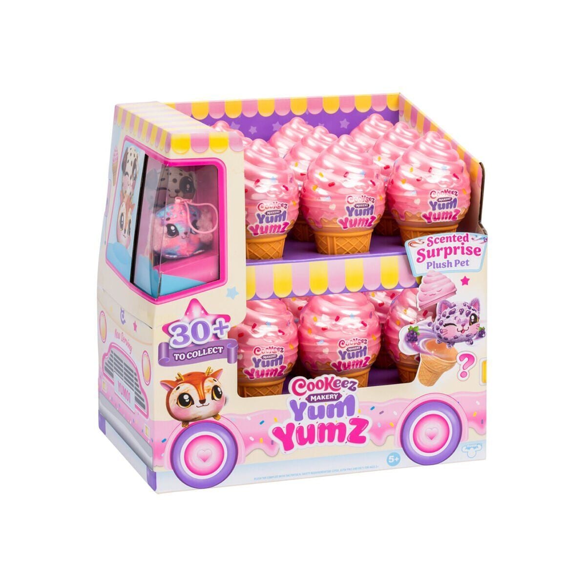 Cke07000 Cookeez Makery Yum Yumz Dondurma Tekli Paket Kokulu Peluş