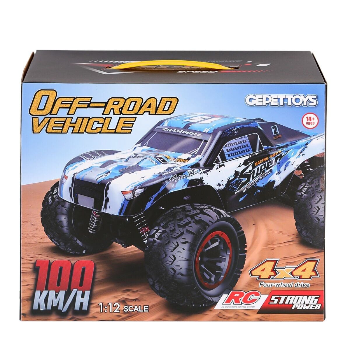 Aj22-20 Kumandalı 1:12 70 Km/H Off Road Araba 4X4