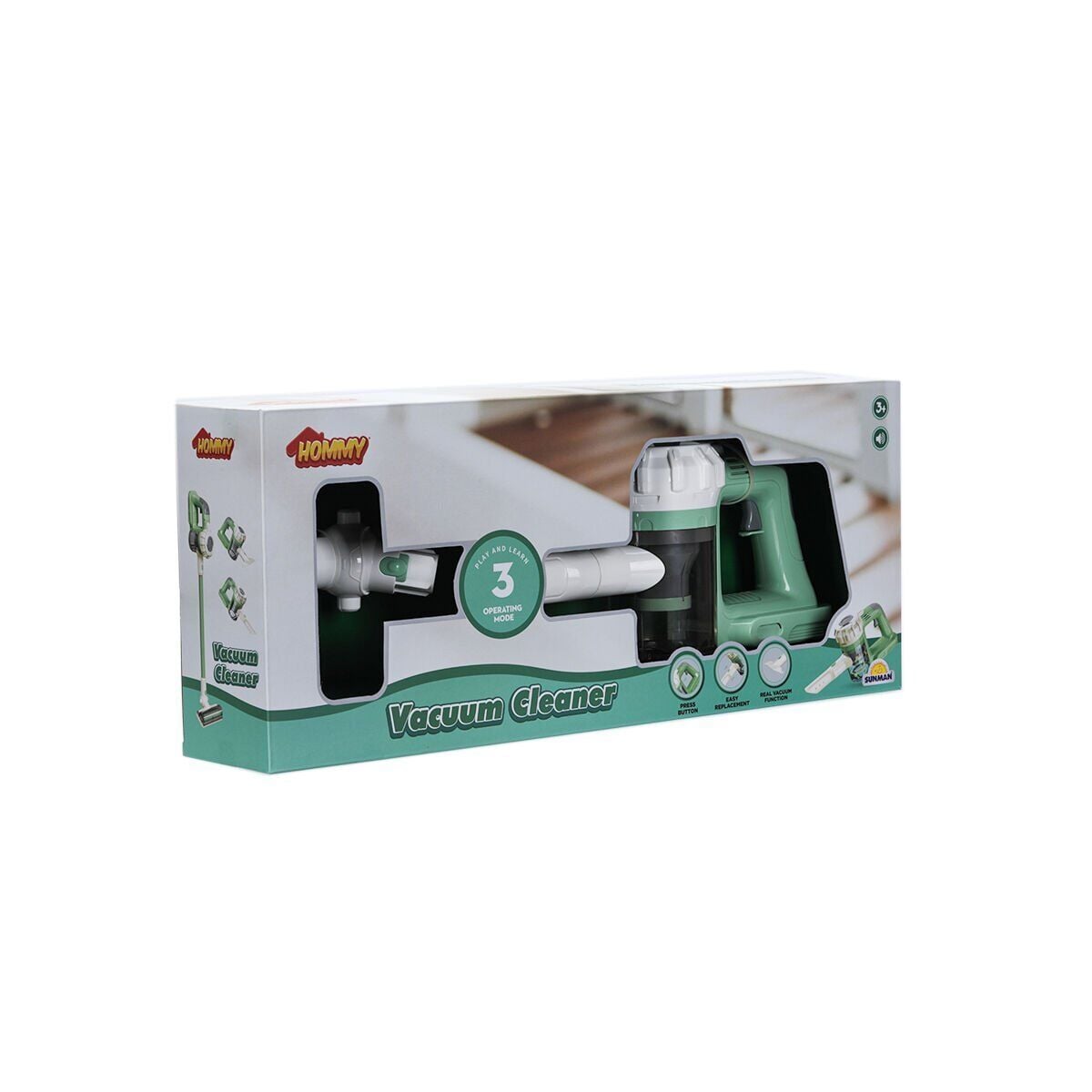 4908 Sun-Rst-Hmy-Ev Aleti̇ Di̇key Süpürge Fonk A Yşl Sesli̇