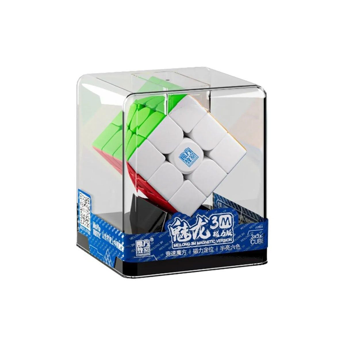 Moyu Mei̇long 3X3 Magneti̇c Cube 3M Plasti̇c Box