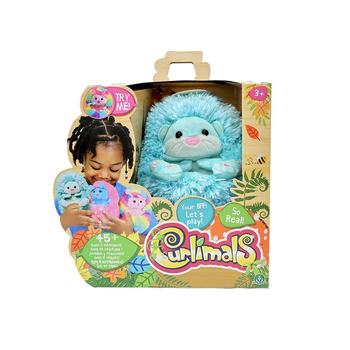Cur00C02 Curlimals Gıdıklanan Samur Lottie- 3733