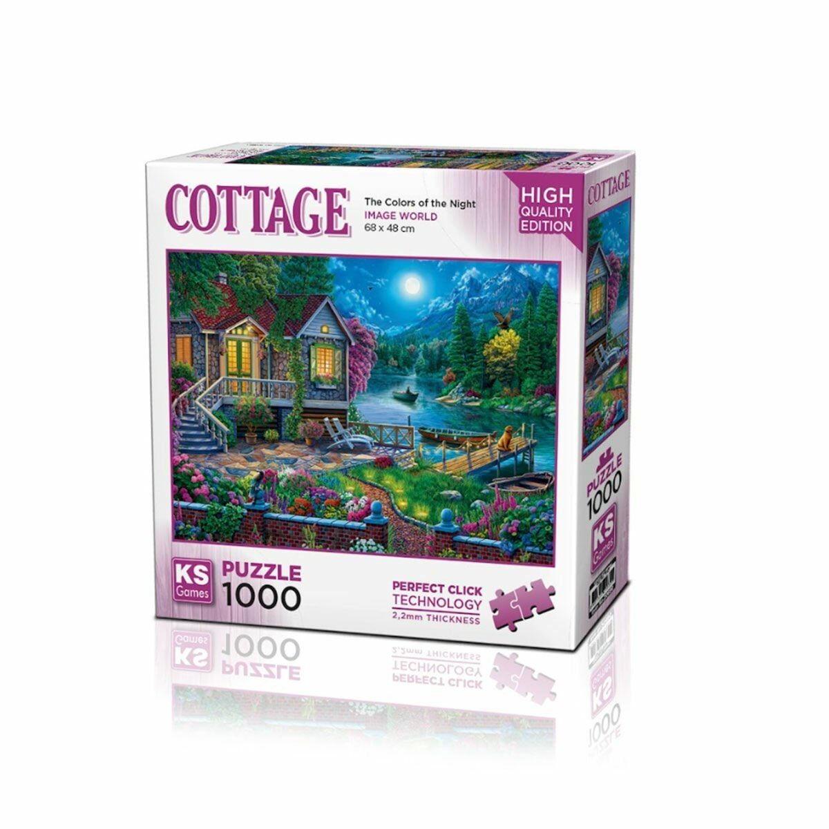 20680 Gecenin Renkleri 1000 Parça Puzzle-Ks Puzzle