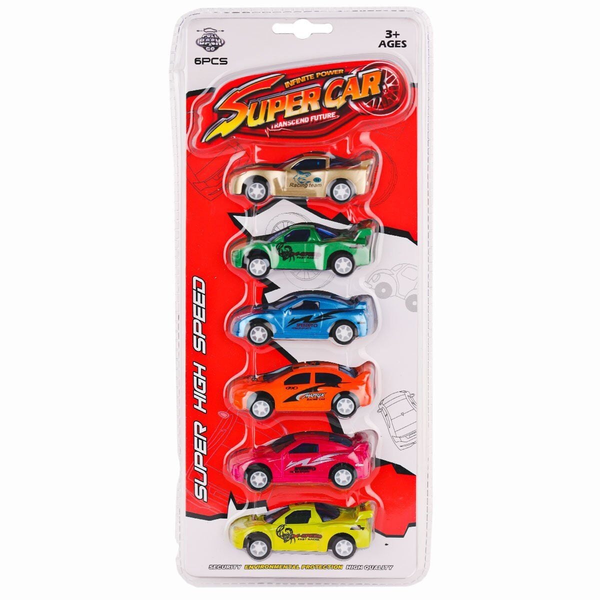 1156E-1 Çek Bırak Yarış Arabası Seti-Birliktoys