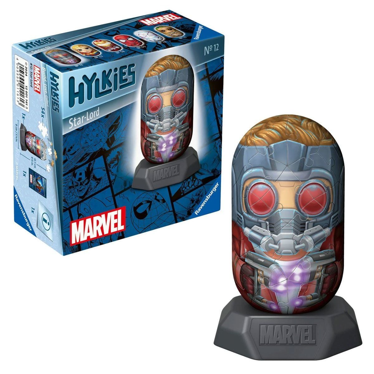 011613 Hylkies Marvel- Star-Lord 54 Parça Puzzle- No:12- Ravensburger