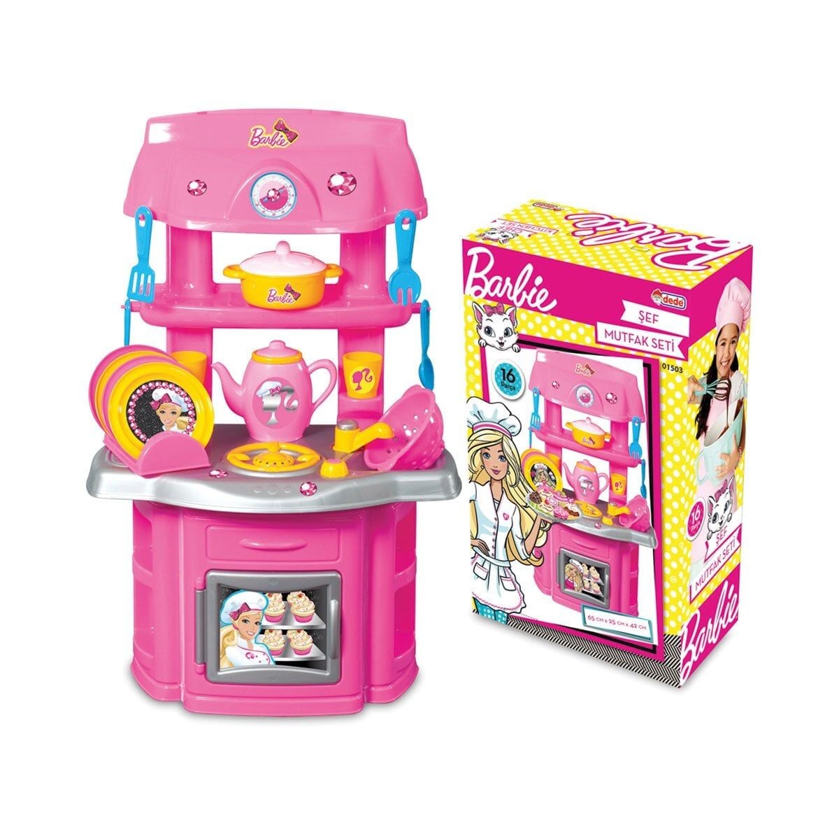 01503 Barbi̇e Şef Mutfak Set