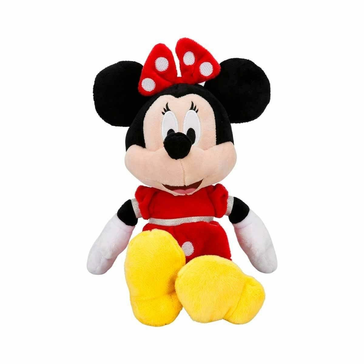3415 Minnie Kırmızı Elbiseli Peluş 30 Cm- Sunman