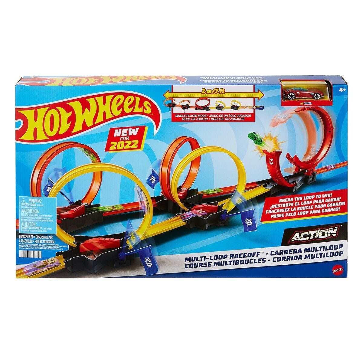 Hdr83 Hot Wheels Çok Çemberli Yarış Seti