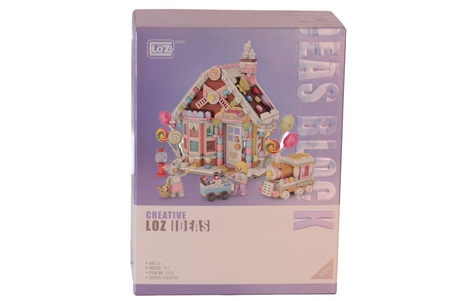 Lz-1224 Loz Şeker Evi̇ 781 Parça Block Oyuncak