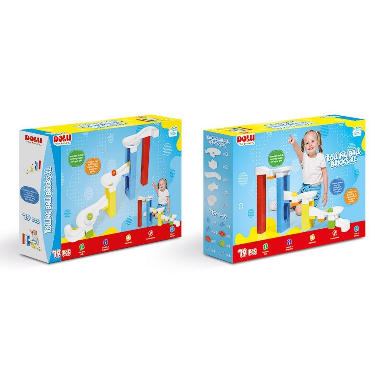 5164 Eğitici Top Yuvarlama Blokları Xl