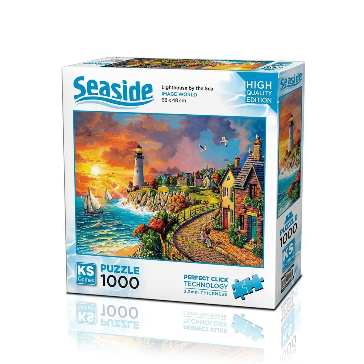 20758 Puzzle 1000 Li̇ghthouse By The Sea