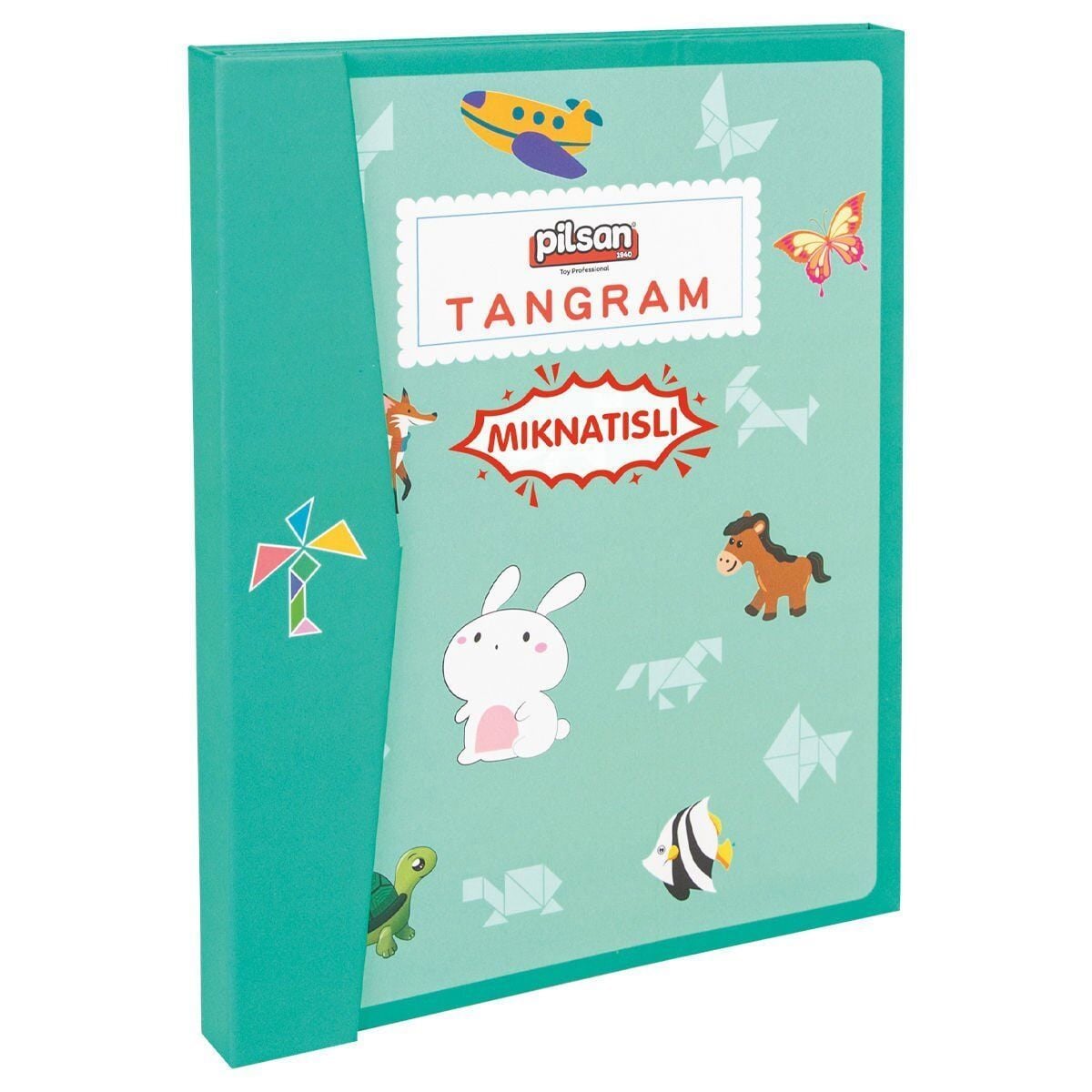 03 569 Ahşap Manyetik Tangram- Oyuncak