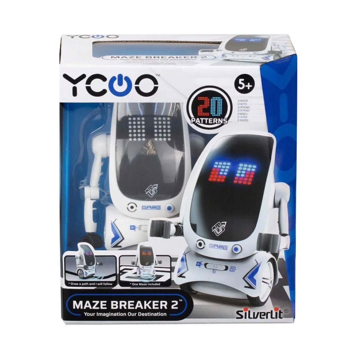 Sil 88493 Silverlit Maze Breaker Ii Robot-Necotoys